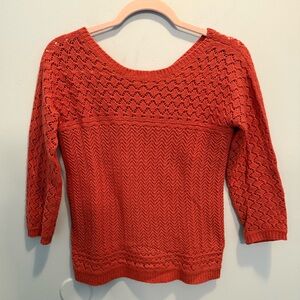 Anthropology Sparrow Women's Crew Neck Sweater Small